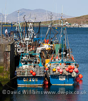 Fishing boats, Oban.